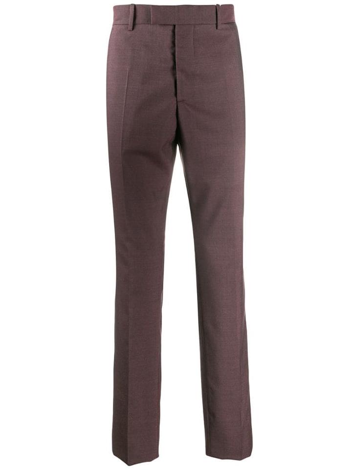 Maison Margiela Slim-fit Tailored Trousers - Purple
