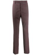 Maison Margiela Slim-fit Tailored Trousers - Purple