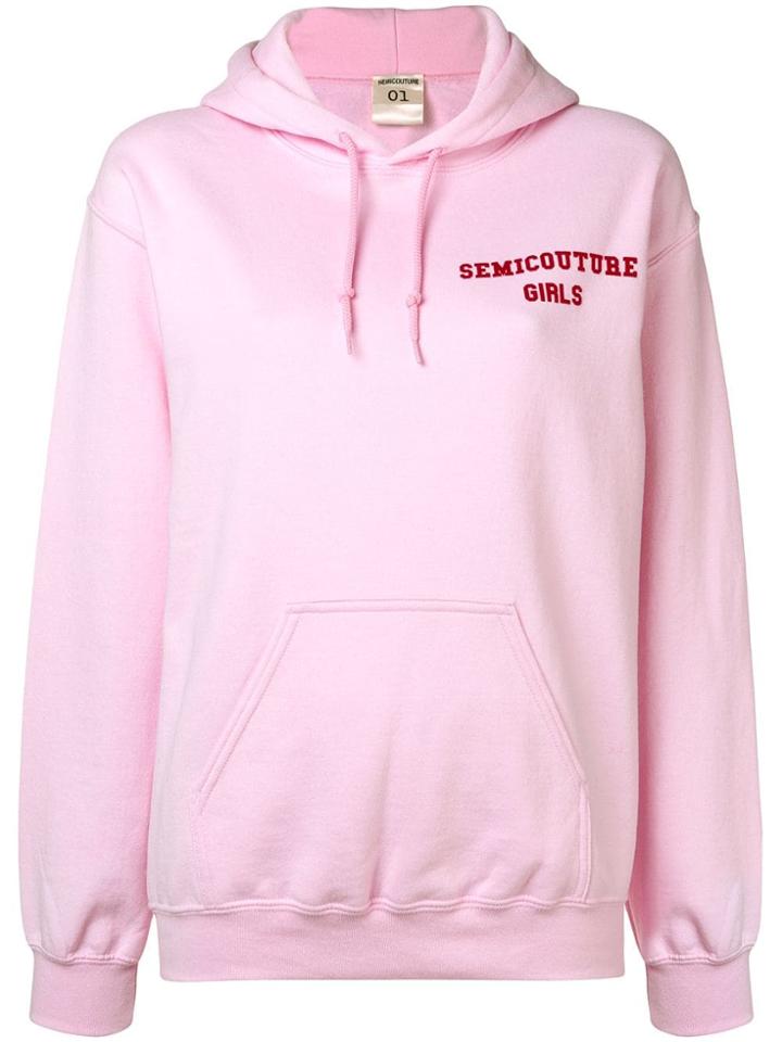 Semicouture Giulia Hoodie - Pink & Purple