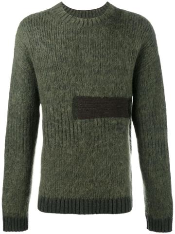 Helen Lawrence Ribbed Jumper - Green