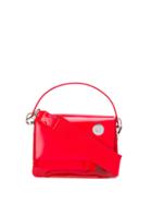 Kara Pinch Shoulder Bag - Red