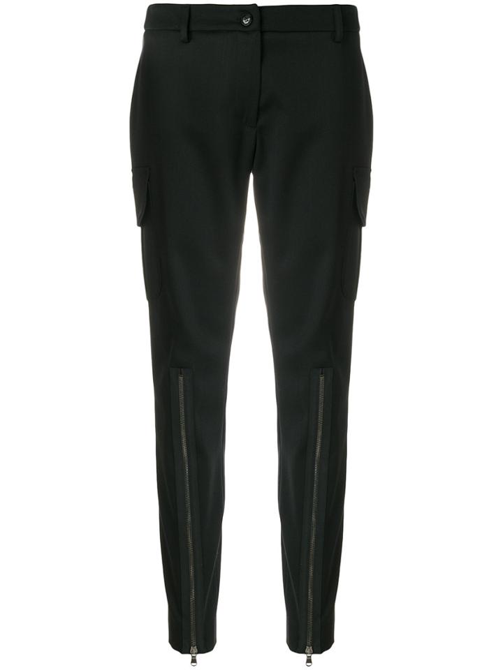 Moschino Skinny Cargo Trousers - Black