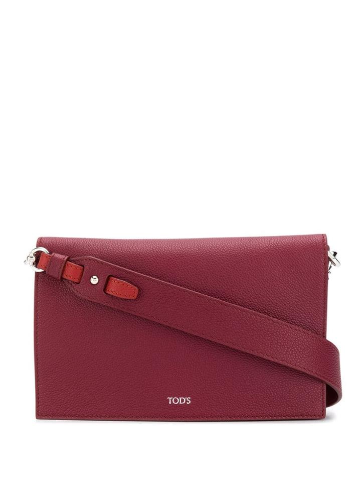 Tod's Logo Crossbody Bag - Red