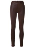 Ermanno Scervino Knitted High Waist Trousers - Nude & Neutrals