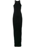 Rick Owens Drkshdw Fitted Maxi Dress - Black