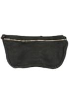 Guidi Zipped Crossbody Bag, Women's, Black