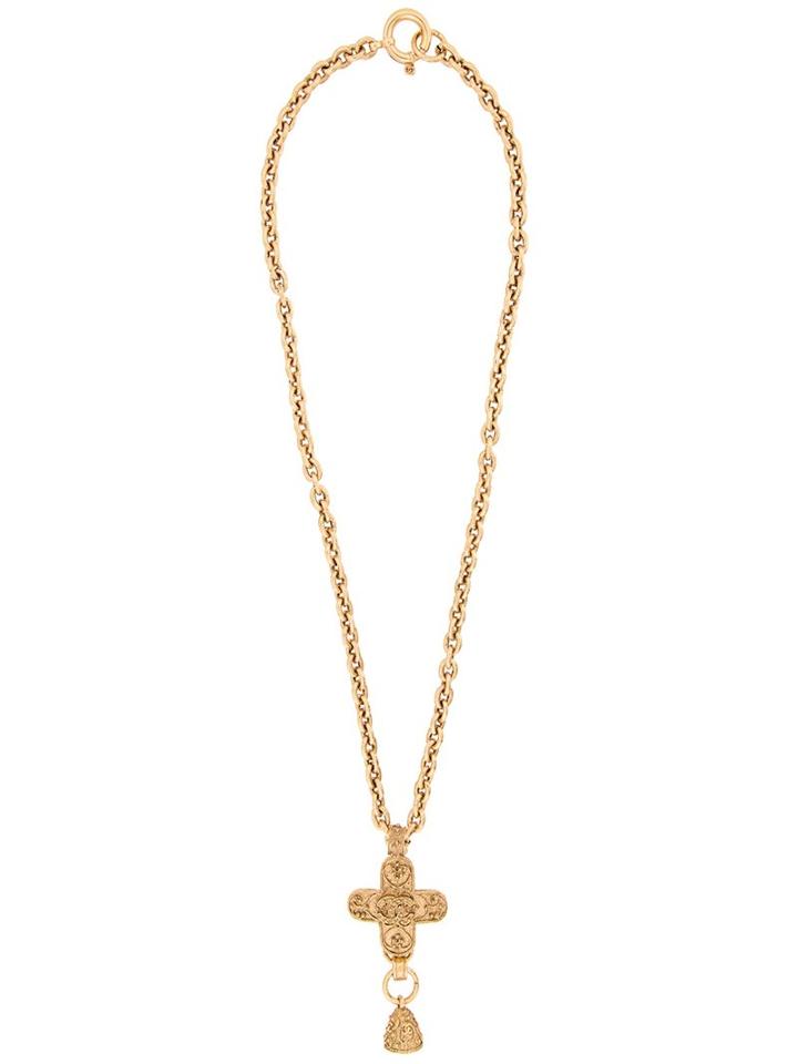 Chanel Vintage Chain Bell Long Necklace