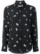 Golden Goose Deluxe Brand Floral Print Shirt - Black