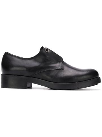 Tosca Blu Slip-on Oxford Shoes - Black