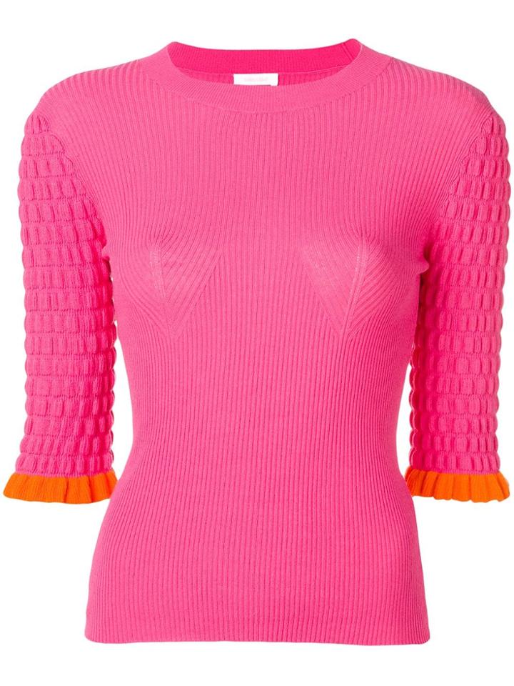 See By Chloé Frilly Sweater - Pink