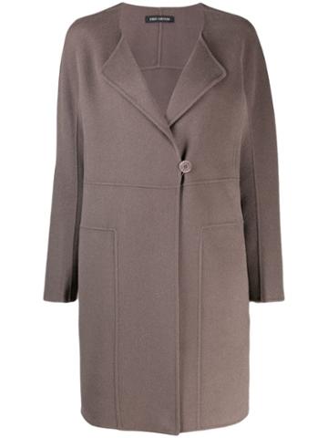 Iris Von Arnim Oversized Coat - Grey