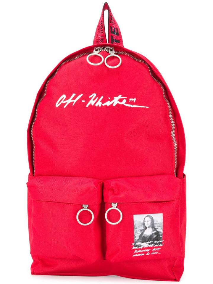 Off-white Monalisa Backpack - Red