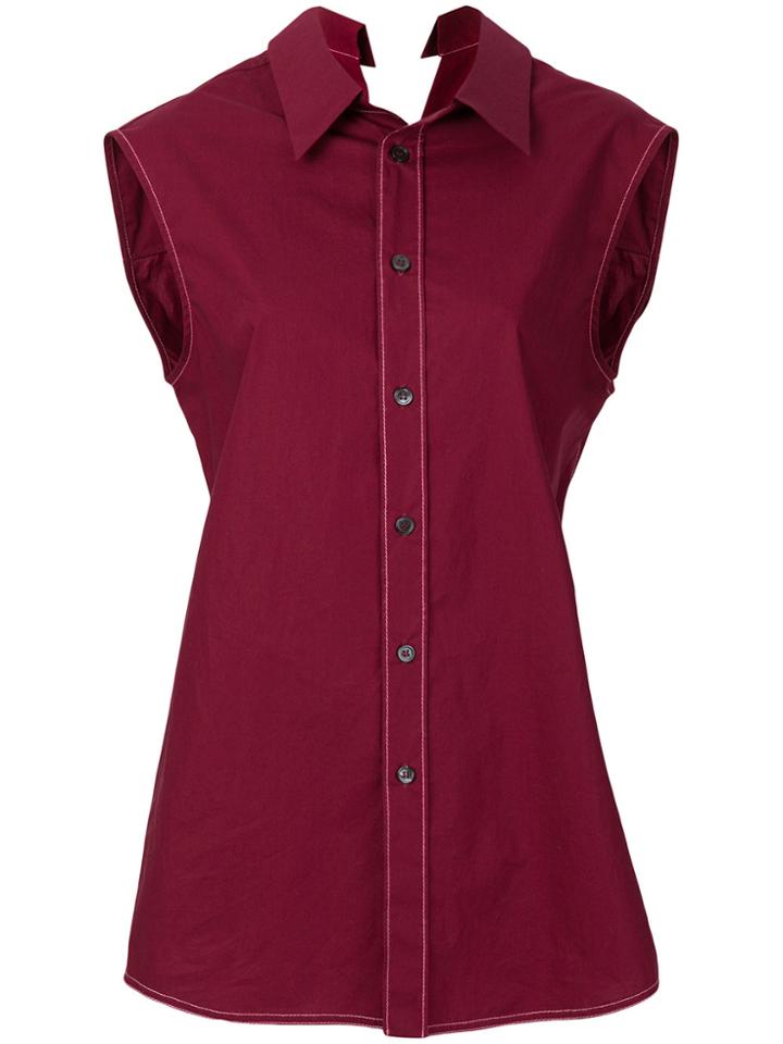 Marni Sleeveless Blouse - Red