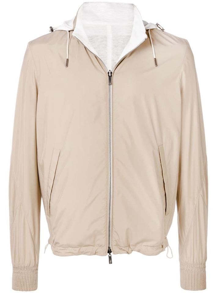 Ermenegildo Zegna Reversible Hooded Jacket - Neutrals