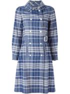 Courreges Vintage Checked Trench Coat