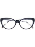 Emilio Pucci Cat-eye Glasses - Black