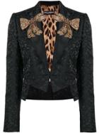 Dolce & Gabbana Embellished Bow Blazer - Black
