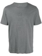 Corneliani Embossed T-shirt - Grey