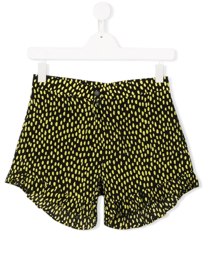 Stella Mccartney Kids Polka Dot Shorts - Black