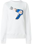 Au Jour Le Jour Decorated Sweatshirt