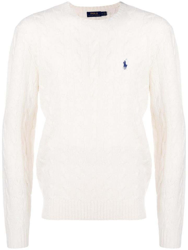 Polo Ralph Lauren Cable-knit Jumper - White