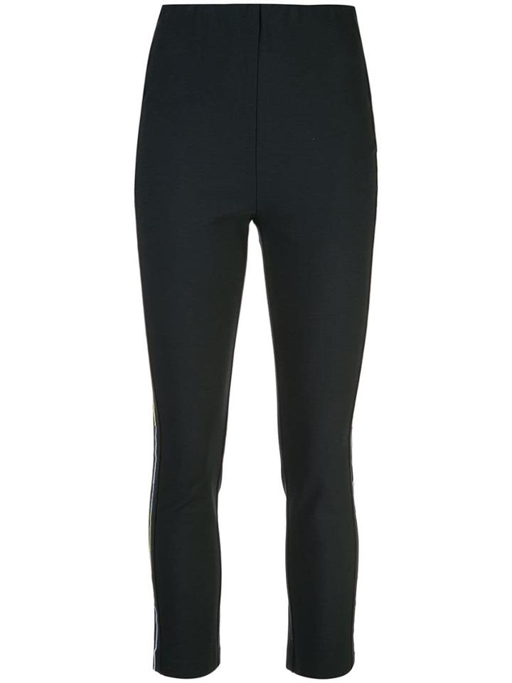 Derek Lam 10 Crosby Sullivan Legging With Rainbow Stripe Embroidery -