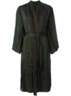 Lost & Found Ria Dunn Kimono Coat, Women's, Size: Large, Green, Cupro