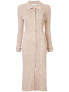 Christopher Esber Knitted Midi Dress - Brown