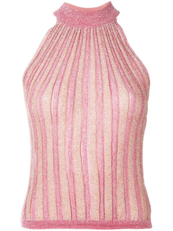 Missoni Glitter Halter-top - Pink