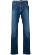 Emporio Armani Low-rise Bootcut Jeans - Blue