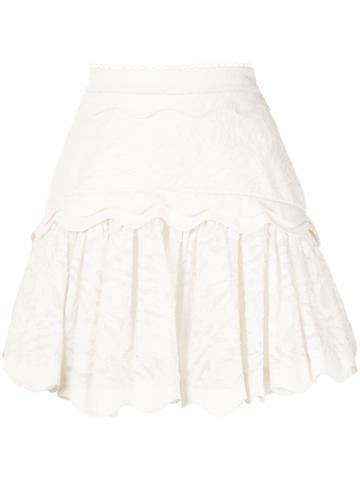 Acler Montana Skirt - White