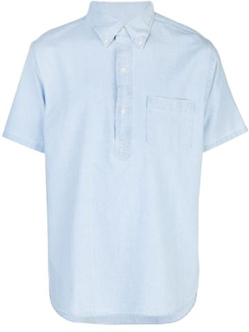 Best Made Co Chambray Pullover Shirt - Blue