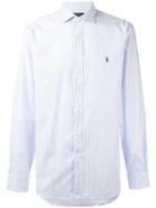 Polo Ralph Lauren Striped Shirt, Men's, Size: 15, White, Cotton