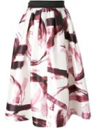 Dolce & Gabbana Brushstroke Print Skirt