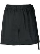 Helmut Lang Short Side Tie Shorts - Black
