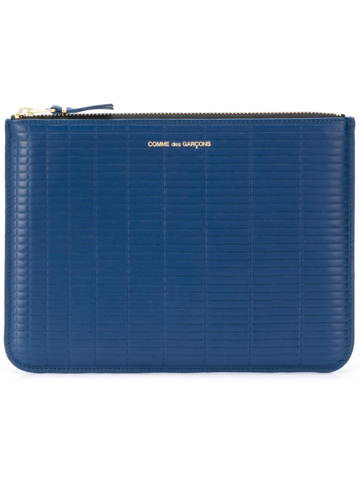 Comme Des Garçons Wallet Sa5100bkblue - Black