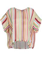 Luisa Cerano Striped Blouse - Multicolour
