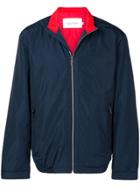 Calvin Klein Lightweight Logo Embroidered Jacket - Blue