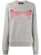 Dsquared2 Logo Print Jumper - Grey
