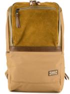 As2ov Waterproof Square Backpack - Brown