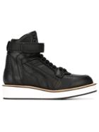 Givenchy Tyson Hi-top Sneakers, Men's, Size: 40, Black, Calf Leather/rubber/leather