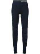 Perfect Moment - Intarsia High Waist Leggings - Women - Spandex/elastane/polyimide - Xs, Black