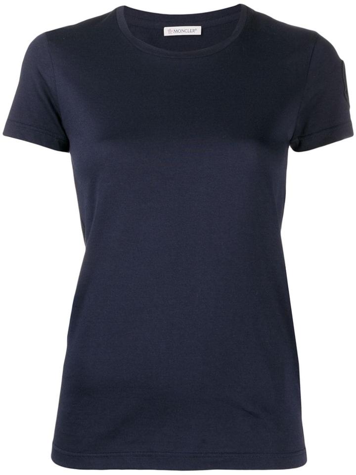 Moncler Logo Sleeve T-shirt - Blue