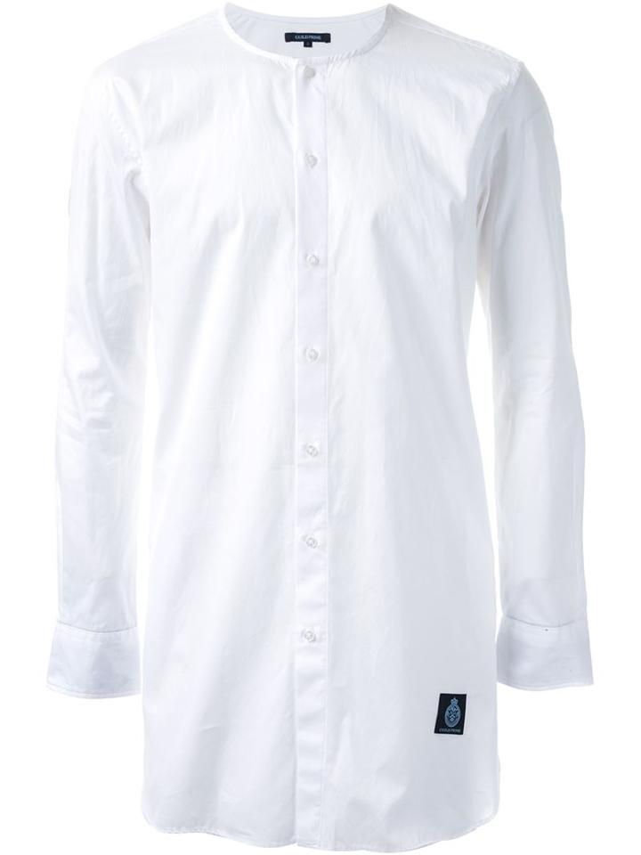 Guild Prime Round Neck Long Fit Button Down Shirt