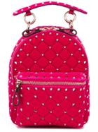 Valentino Valentino Qw2b0b63vll Am8 Fuschia Synthetic->velvet - Pink &