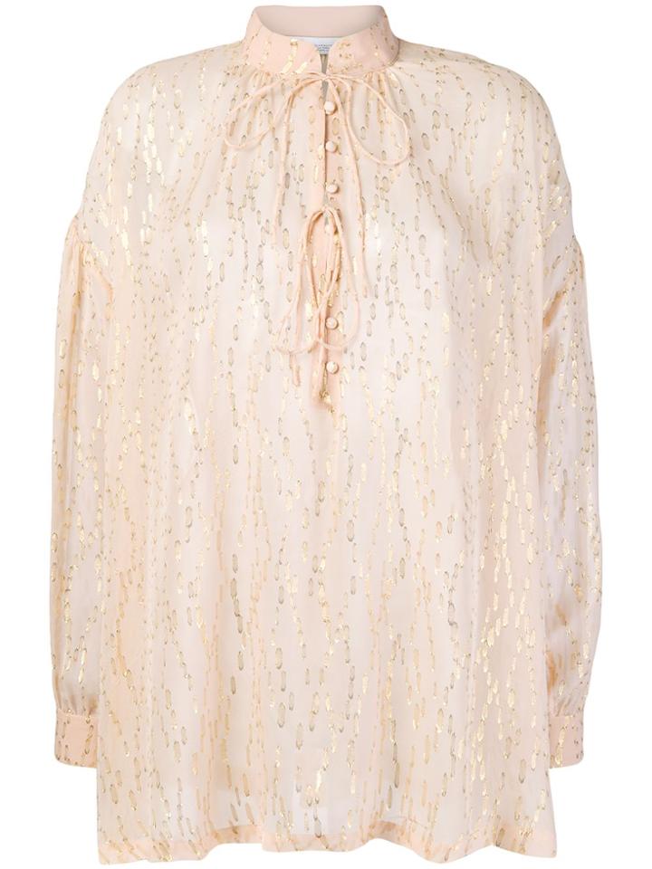Iro Fil Coupé Blouse - Nude & Neutrals