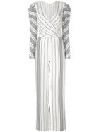 Jonathan Simkhai Striped Jumpsuit - White