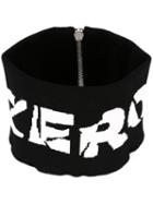 Alyx Zip Up Choker Scarf, Women's, Black, Viscose/polyester