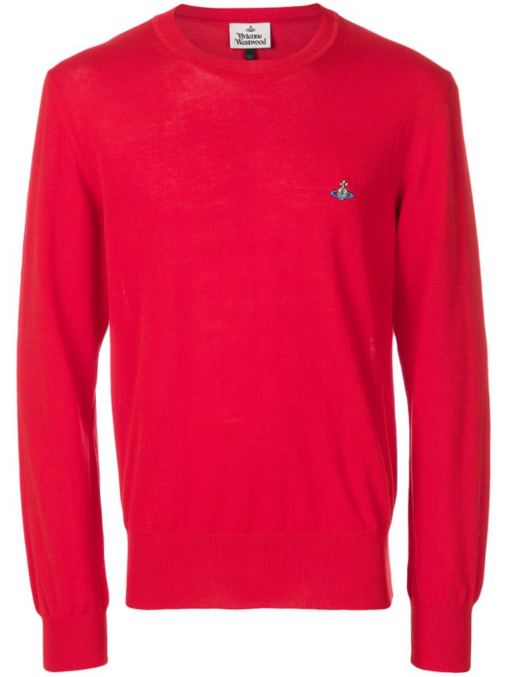 Vivienne Westwood Logo Embroidered Sweatshirt