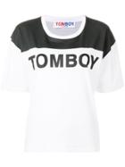 Filles A Papa Slogan T-shirt - White